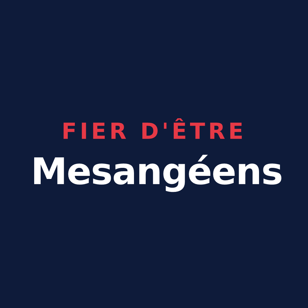T-shirt « Fier d'être Mesangéens » — design pour Mésanger