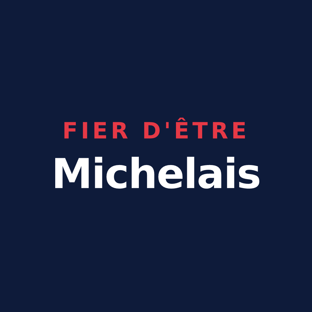 T-shirt « Fier d'être Michelais » — design pour Meschers-sur-Gironde