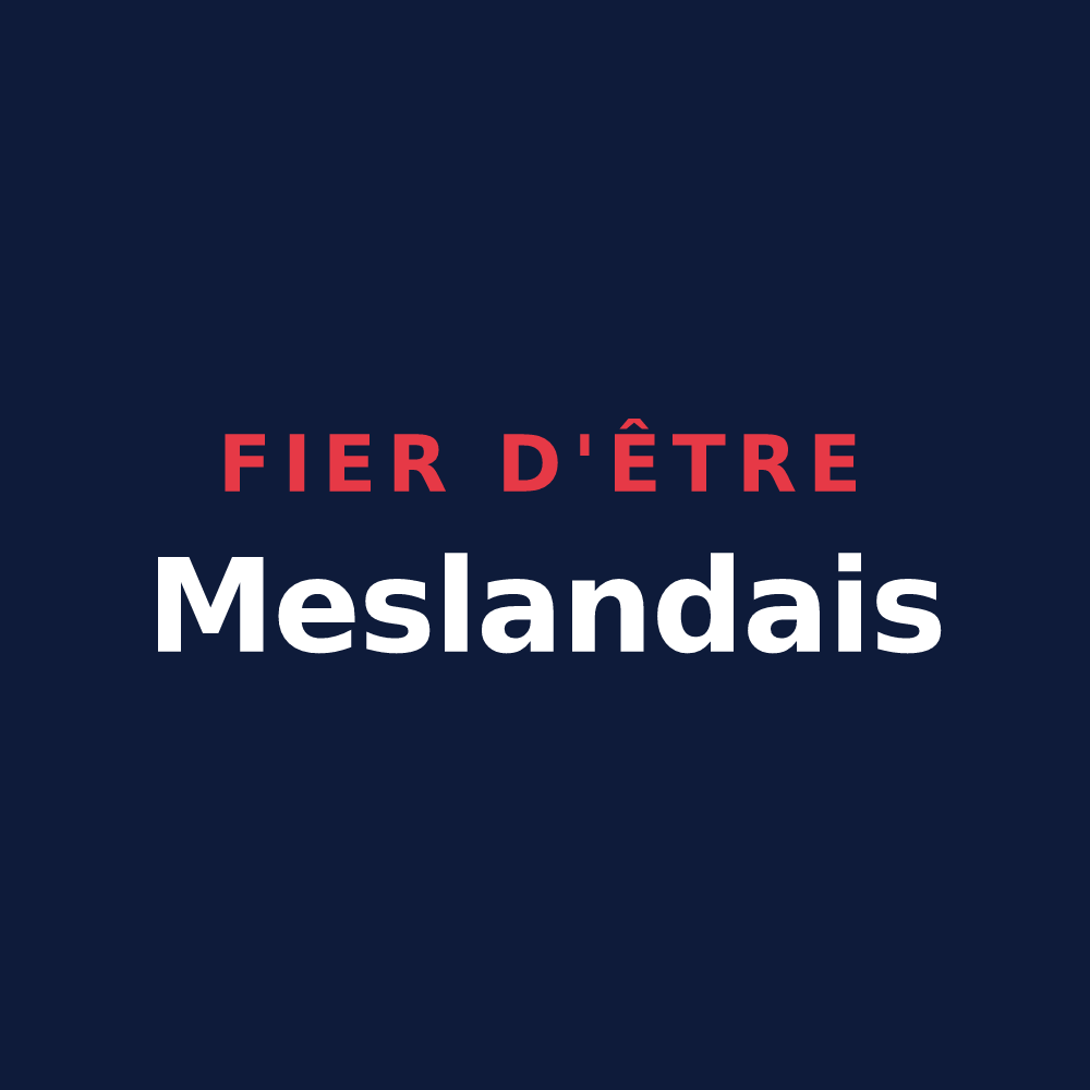T-shirt « Fier d'être Meslandais » — design pour Mesland