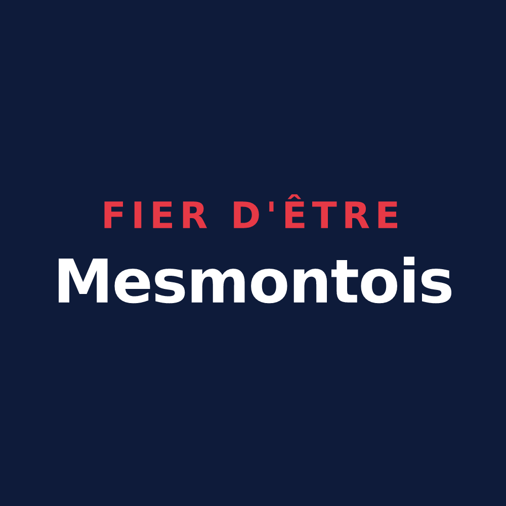 T-shirt « Fier d'être Mesmontois » — design pour Mesmont