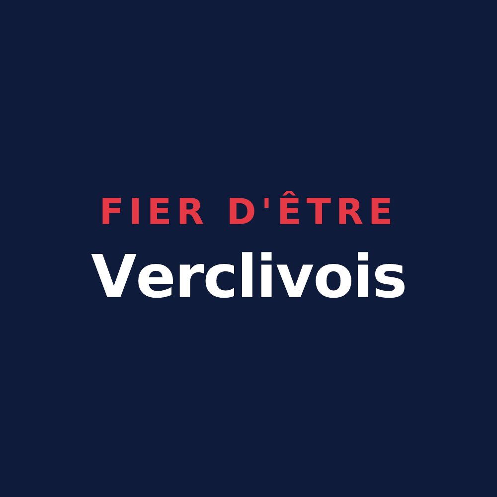 T-shirt « Fier d'être Verclivois » — design pour Mesnil-Verclives