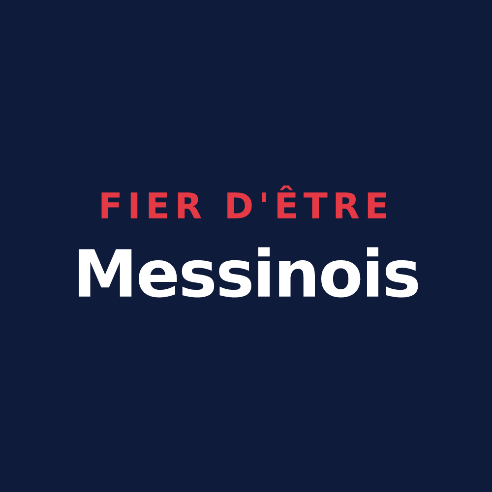 T-shirt « Fier d'être Messinois » — design pour Messein