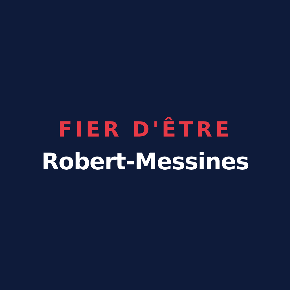 T-shirt « Fier d'être Robert-Messines » — design pour Metz-Robert