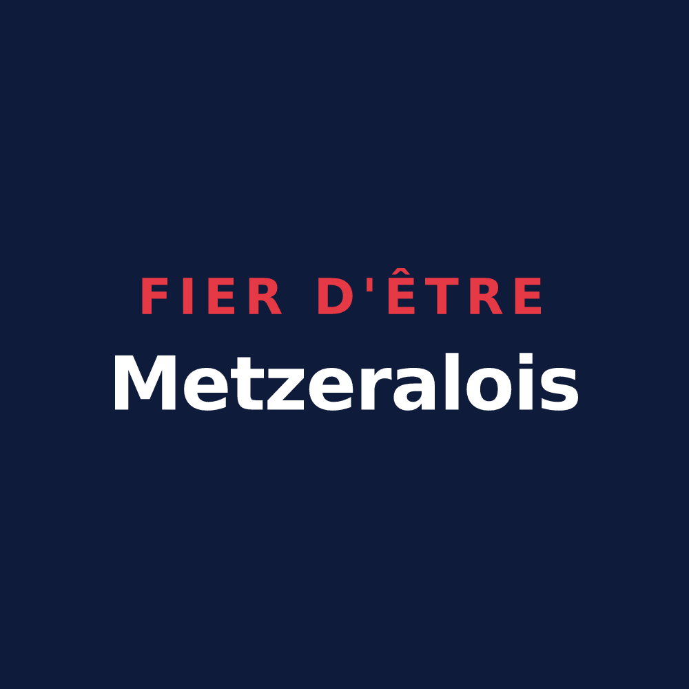 T-shirt « Fier d'être Metzeralois » — design pour Metzeral