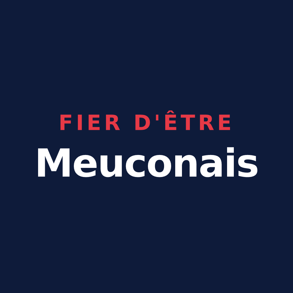 T-shirt « Fier d'être Meuconais » — design pour Meucon