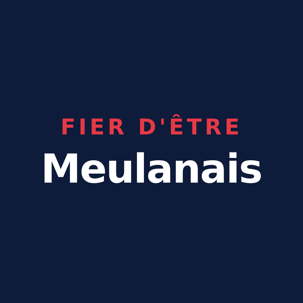 T-shirt « Fier d'être Meulanais » — design pour Meulan-en-Yvelines