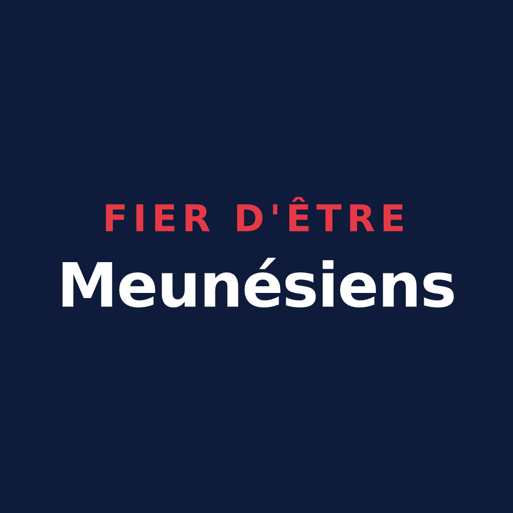 T-shirt « Fier d'être Meunésiens » — design pour Meunet-sur-Vatan