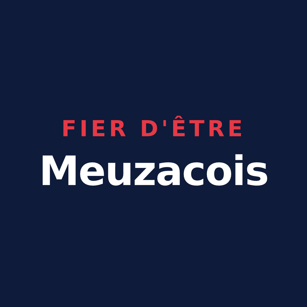 T-shirt « Fier d'être Meuzacois » — design pour Meuzac