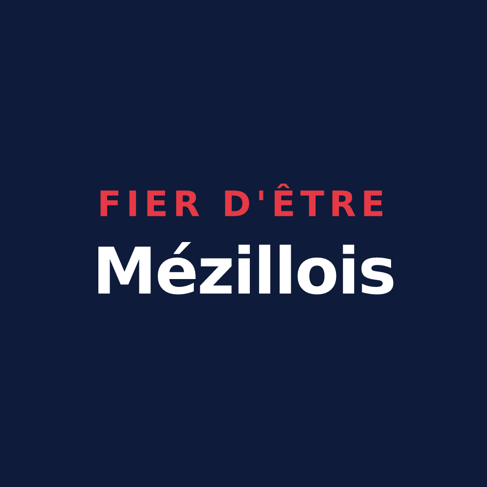 T-shirt « Fier d'être Mézillois » — design pour Mézilles