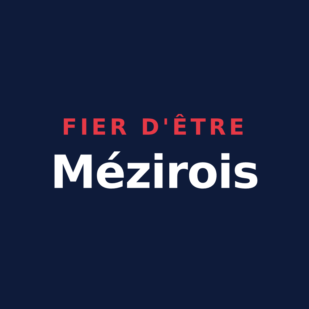 T-shirt « Fier d'être Mézirois » — design pour Méziré