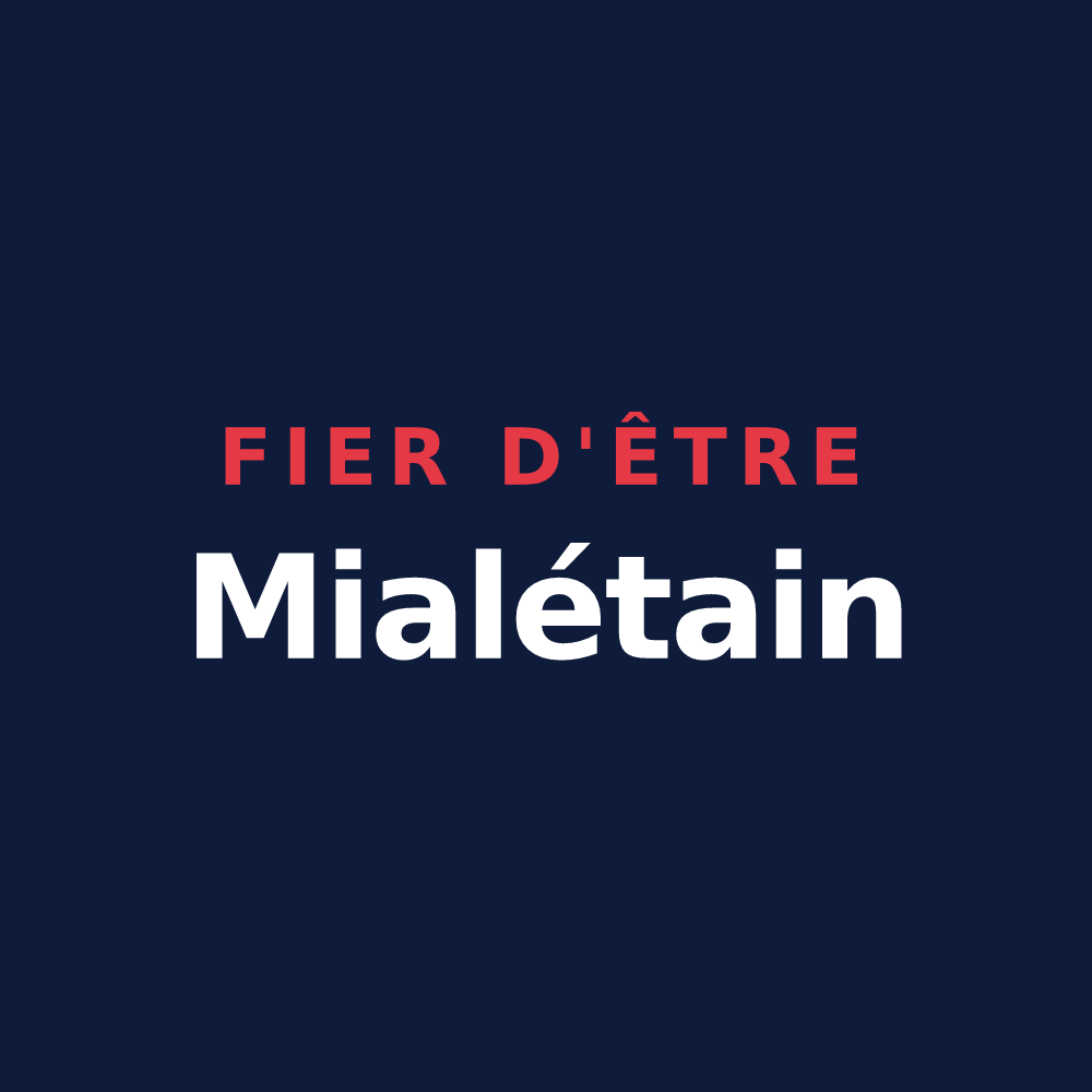 T-shirt « Fier d'être Mialétain » — design pour Mialet