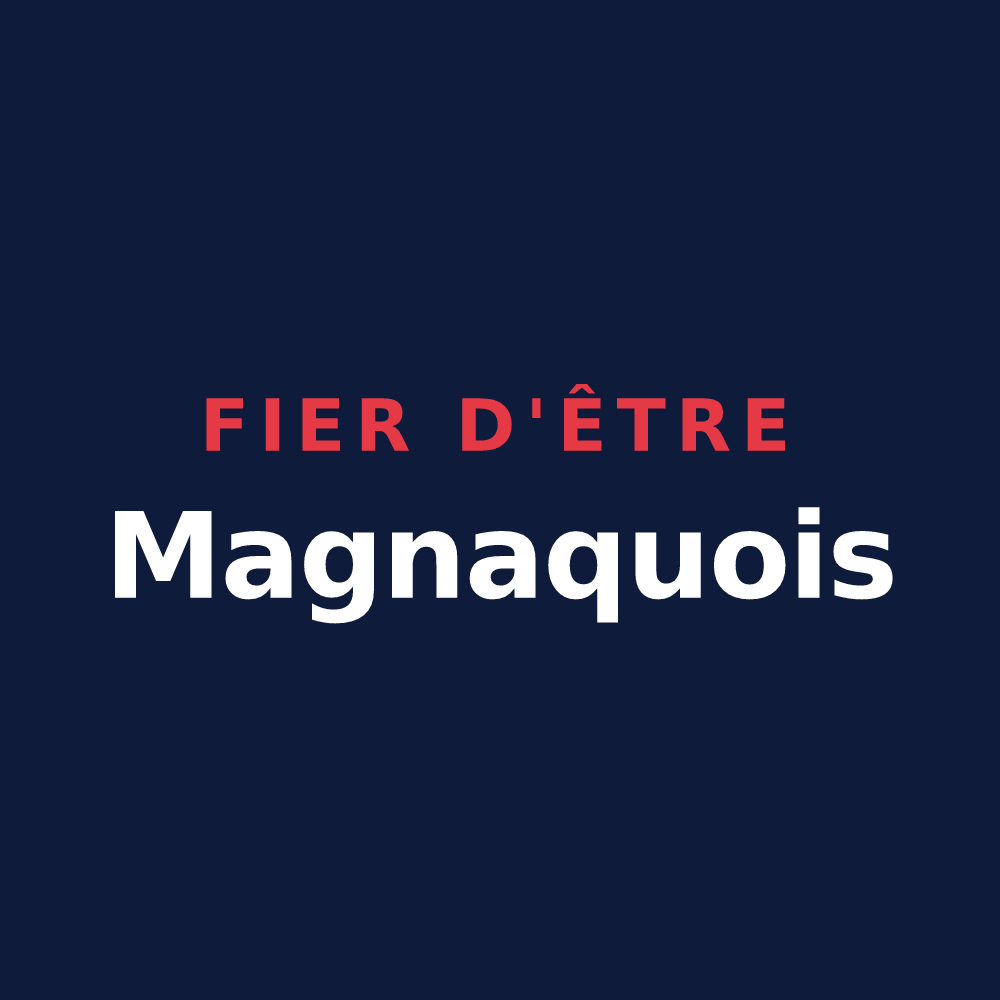 T-shirt « Fier d'être Magnaquois » — design pour Migny