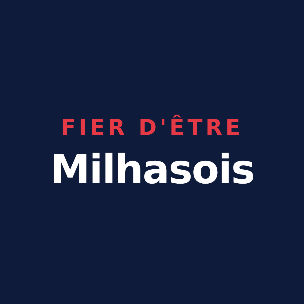 T-shirt « Fier d'être Milhasois » — design pour Milhas