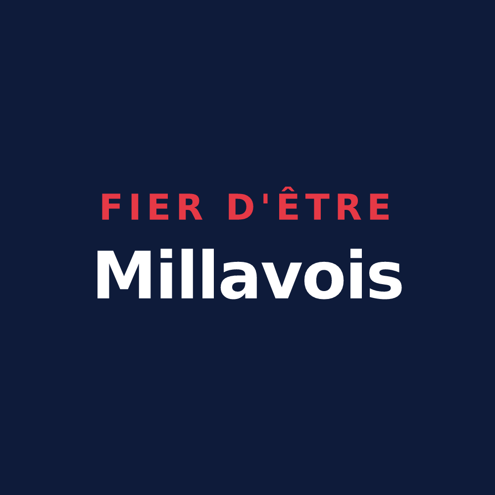 T-shirt « Fier d'être Millavois » — design pour Millau