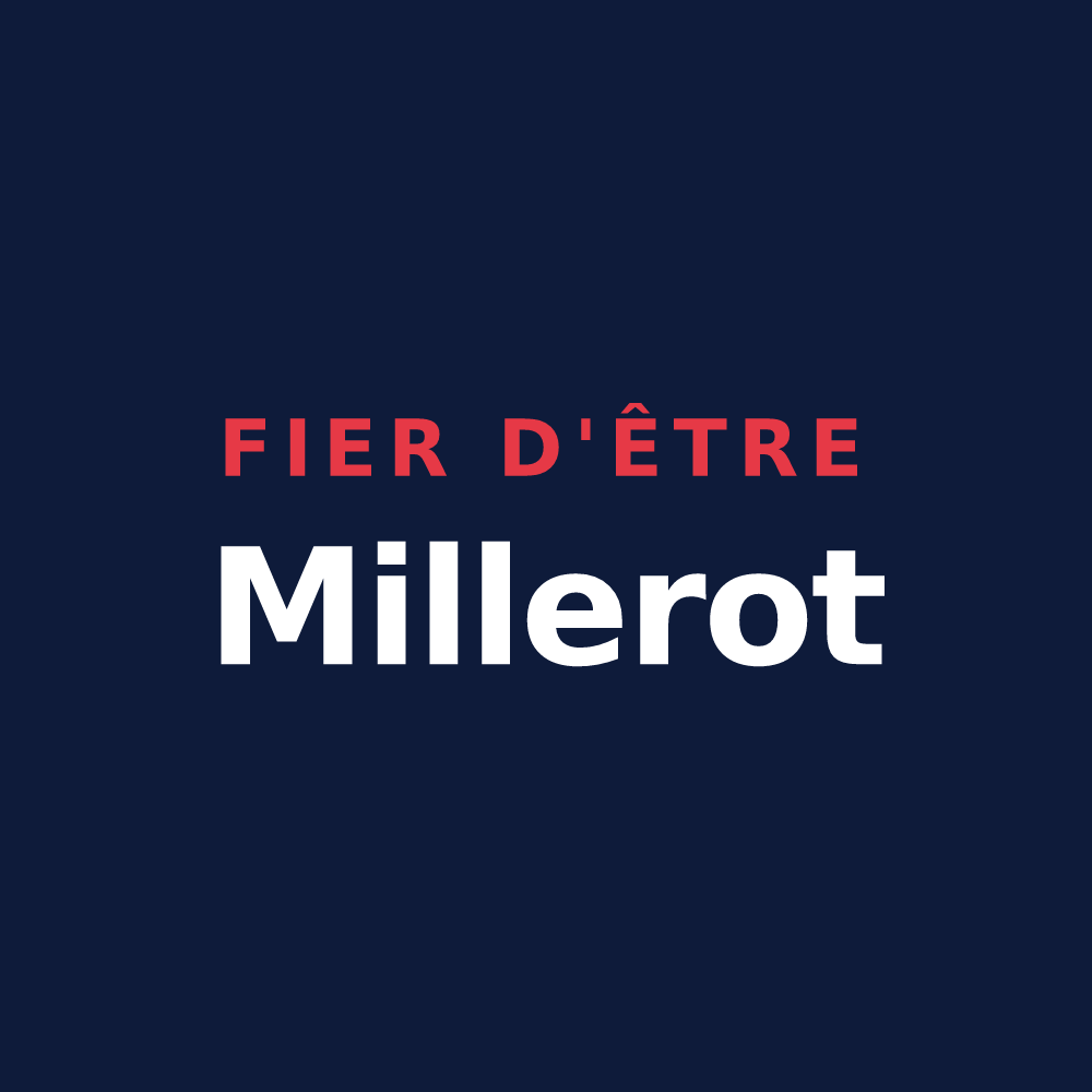 T-shirt « Fier d'être Millerot » — design pour Millery