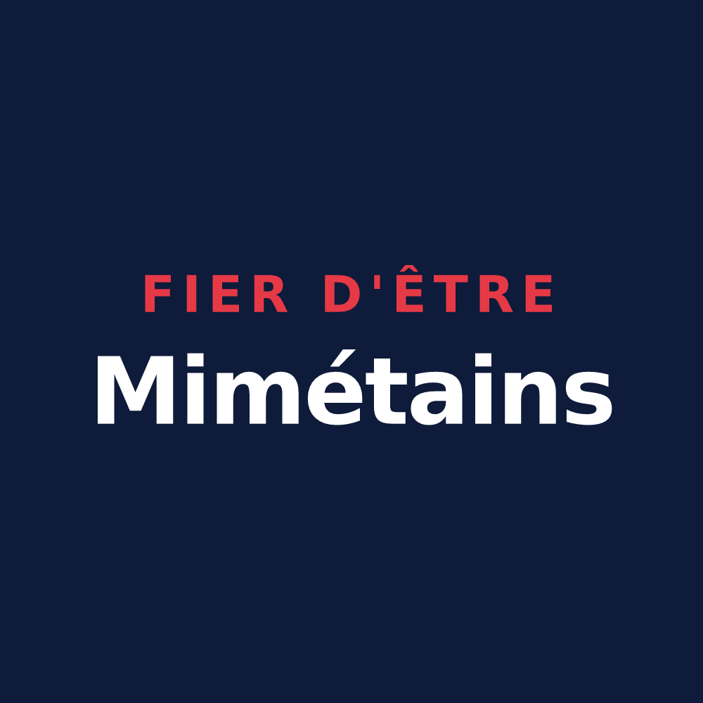 T-shirt « Fier d'être Mimétains » — design pour Mimet