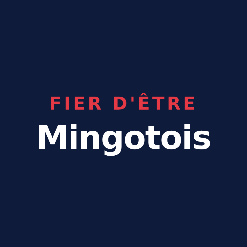T-shirt « Fier d'être Mingotois » — design pour Mingot