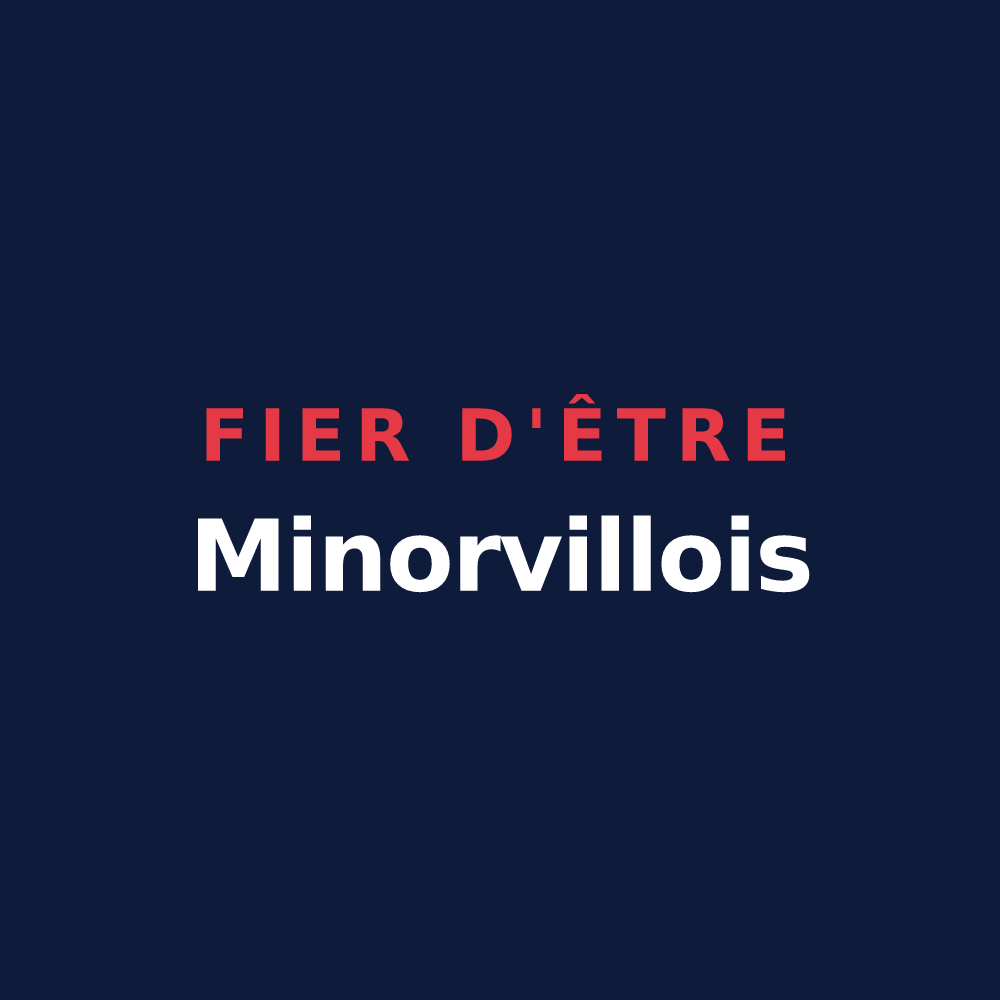 T-shirt « Fier d'être Minorvillois » — design pour Minorville