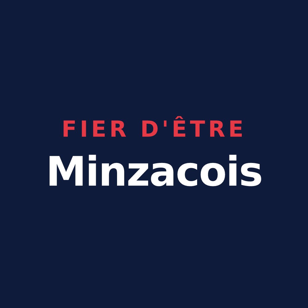 T-shirt « Fier d'être Minzacois » — design pour Minzac