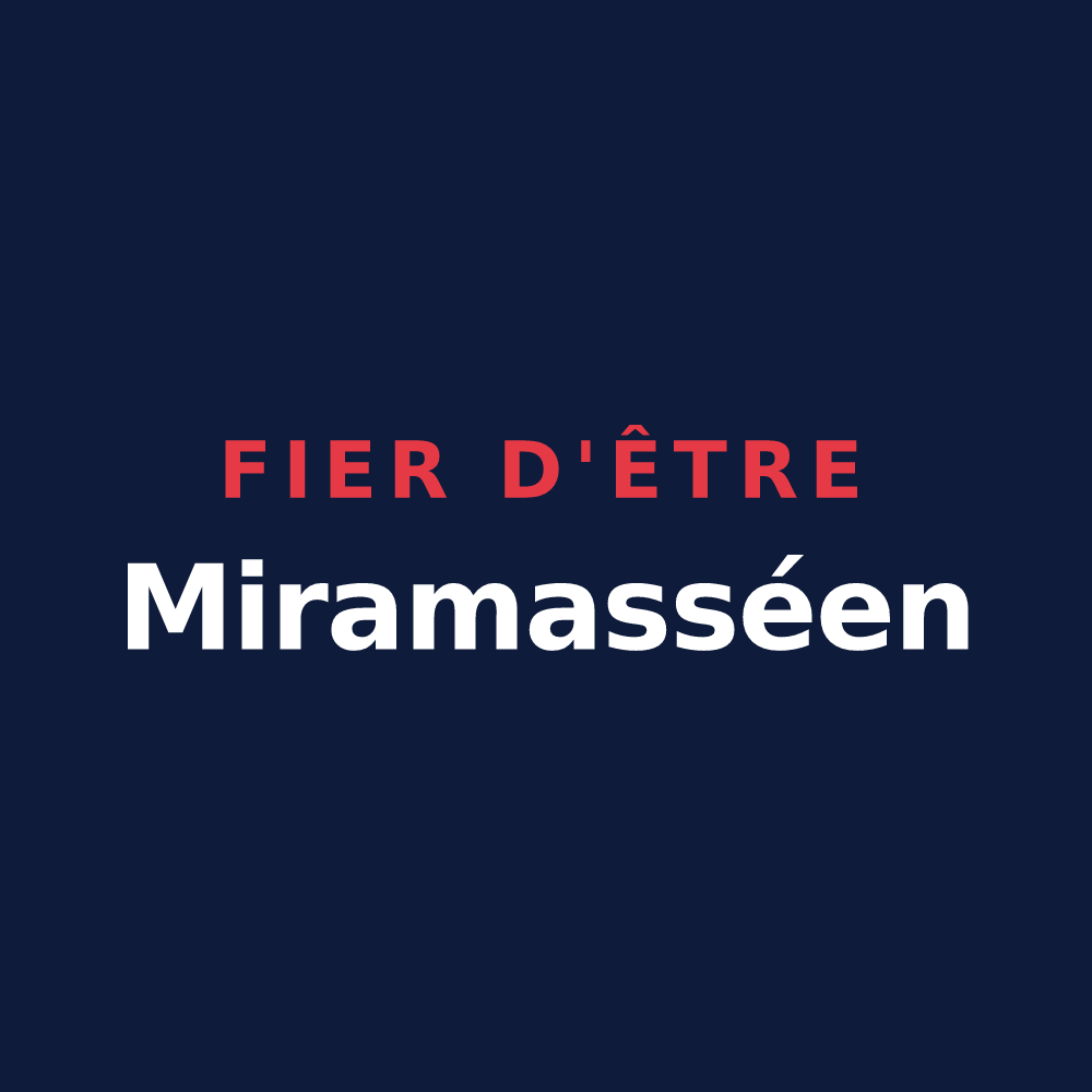 T-shirt « Fier d'être Miramasséen » — design pour Miramas