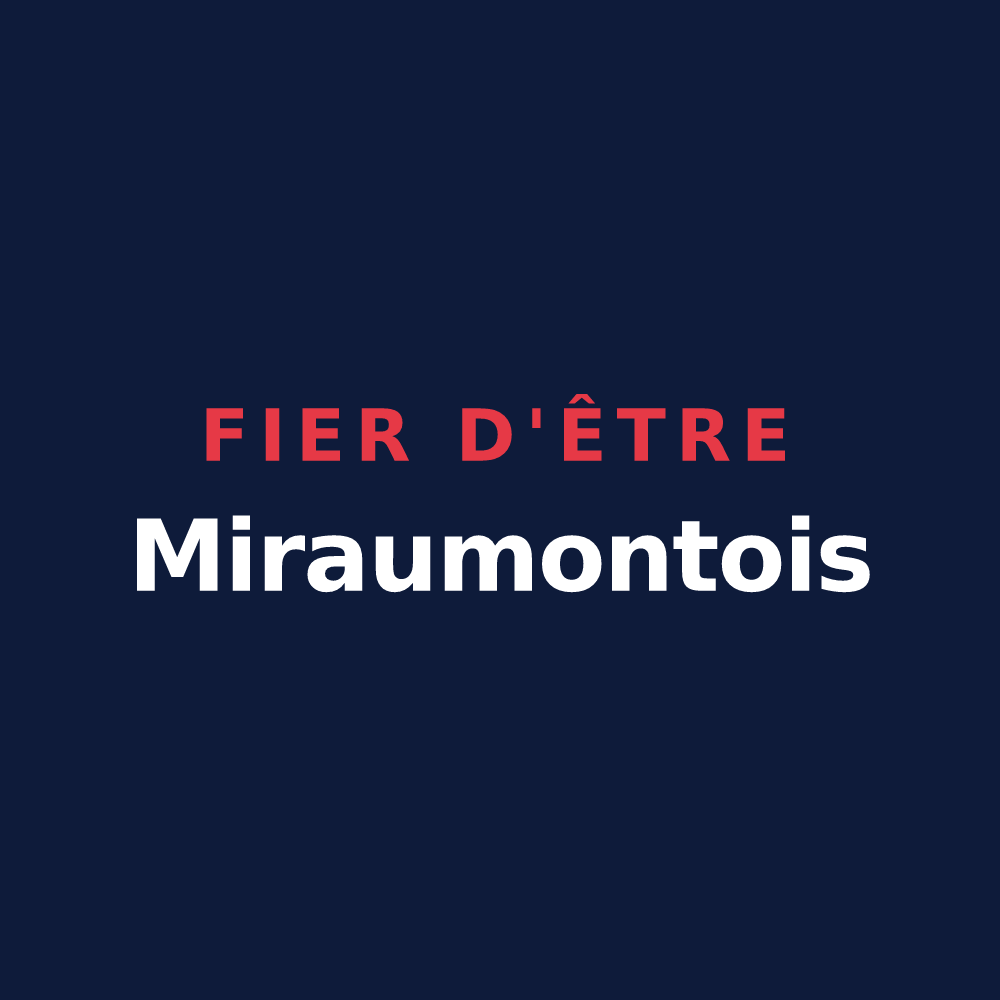 T-shirt « Fier d'être Miraumontois » — design pour Miraumont