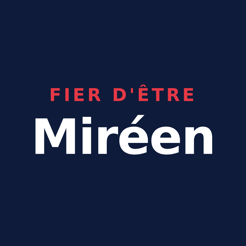 T-shirt « Fier d'être Miréen » — design pour Miré