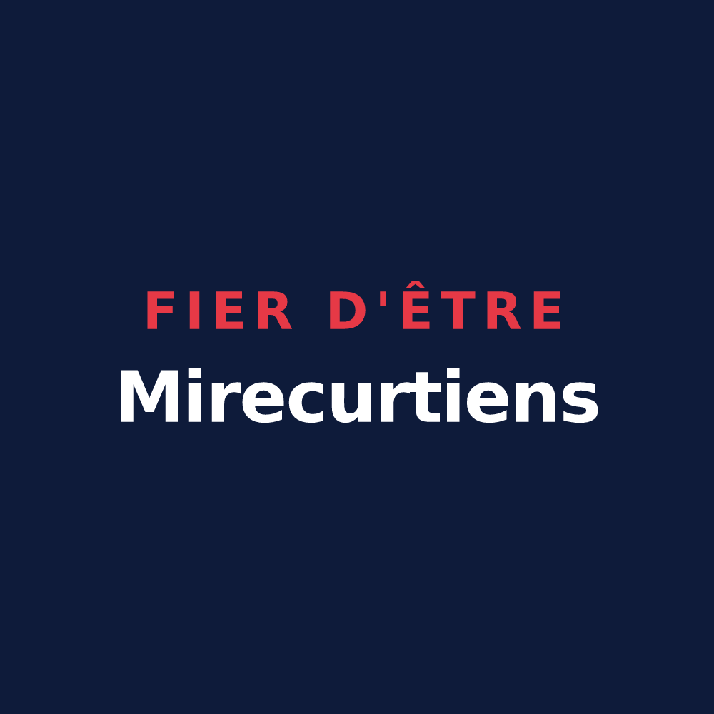 T-shirt « Fier d'être Mirecurtiens » — design pour Mirecourt