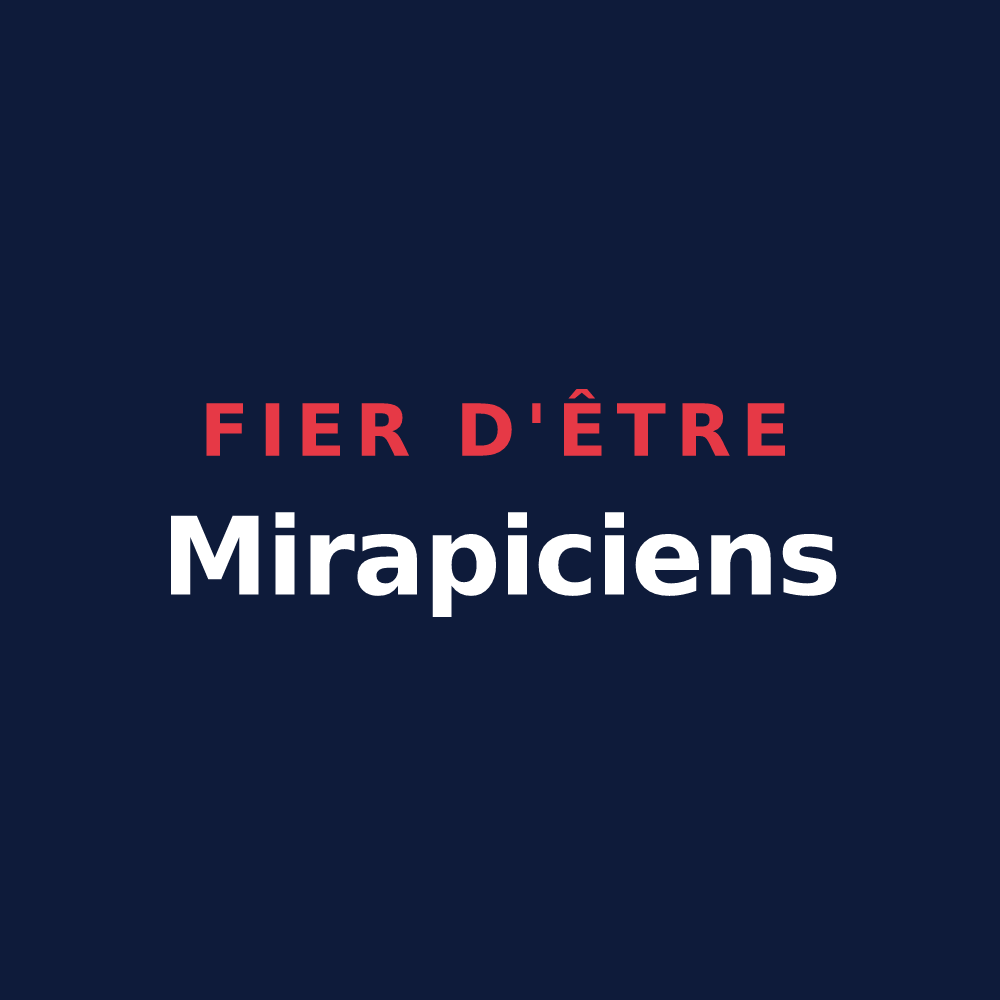 T-shirt « Fier d'être Mirapiciens » — design pour Mirepoix