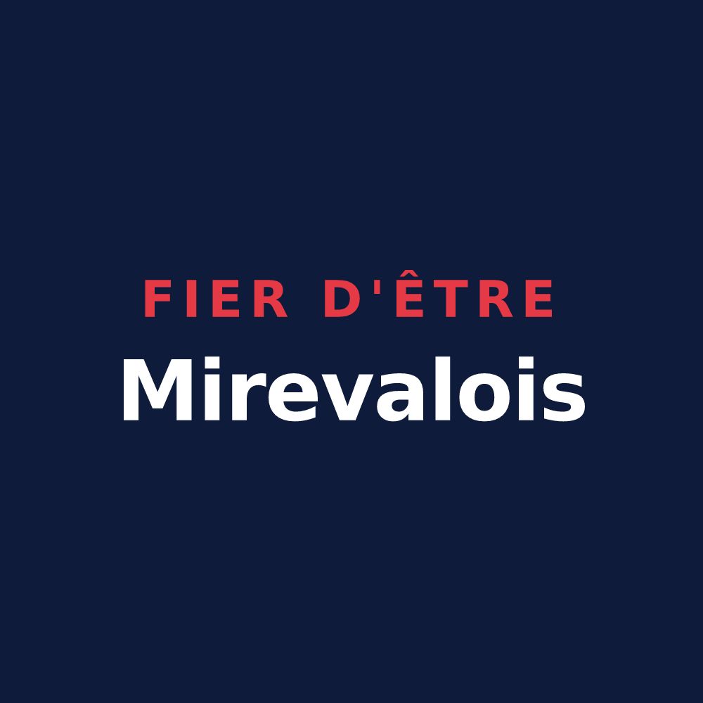 T-shirt « Fier d'être Mirevalois » — design pour Mireval-Lauragais