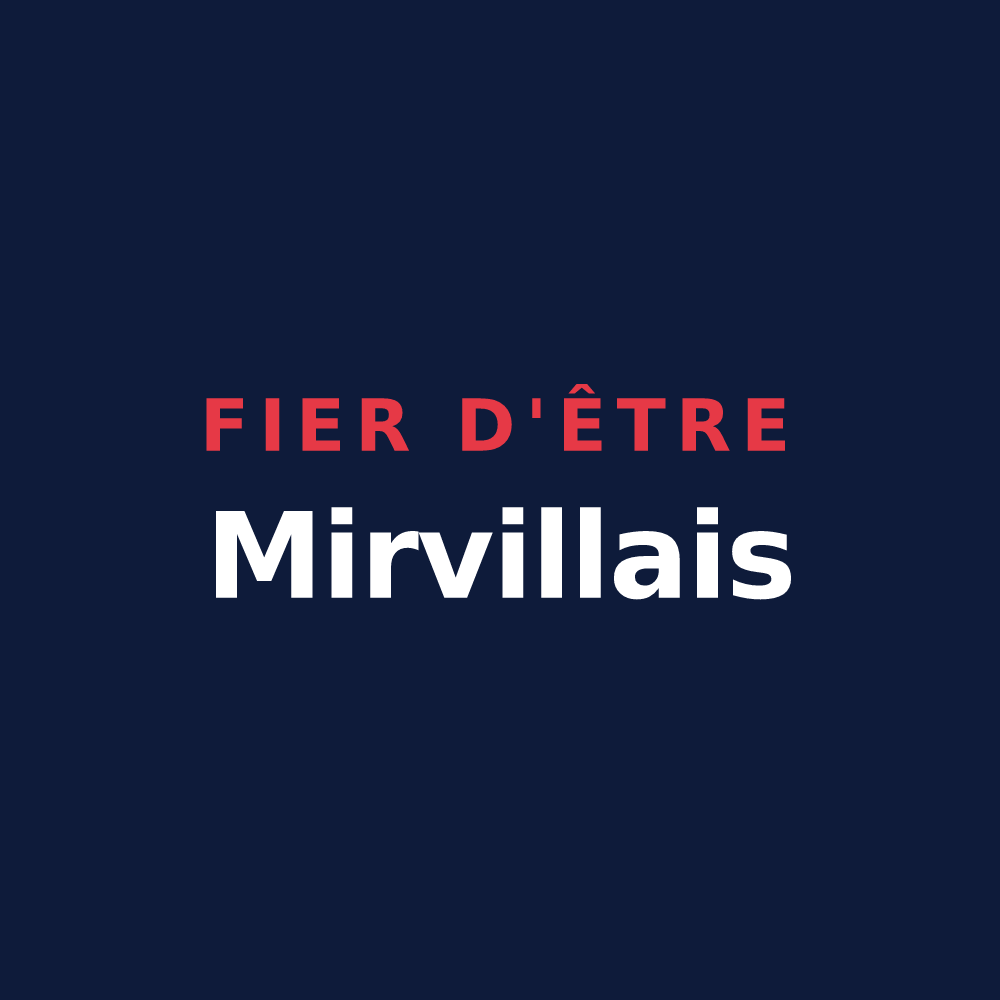 T-shirt « Fier d'être Mirvillais » — design pour Mirville
