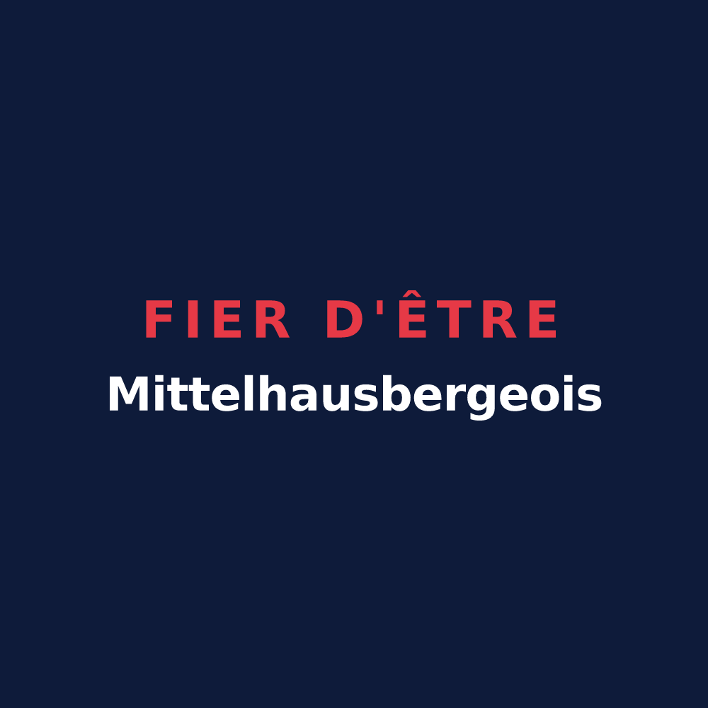 T-shirt « Fier d'être Mittelhausbergeois » — design pour Mittelhausbergen