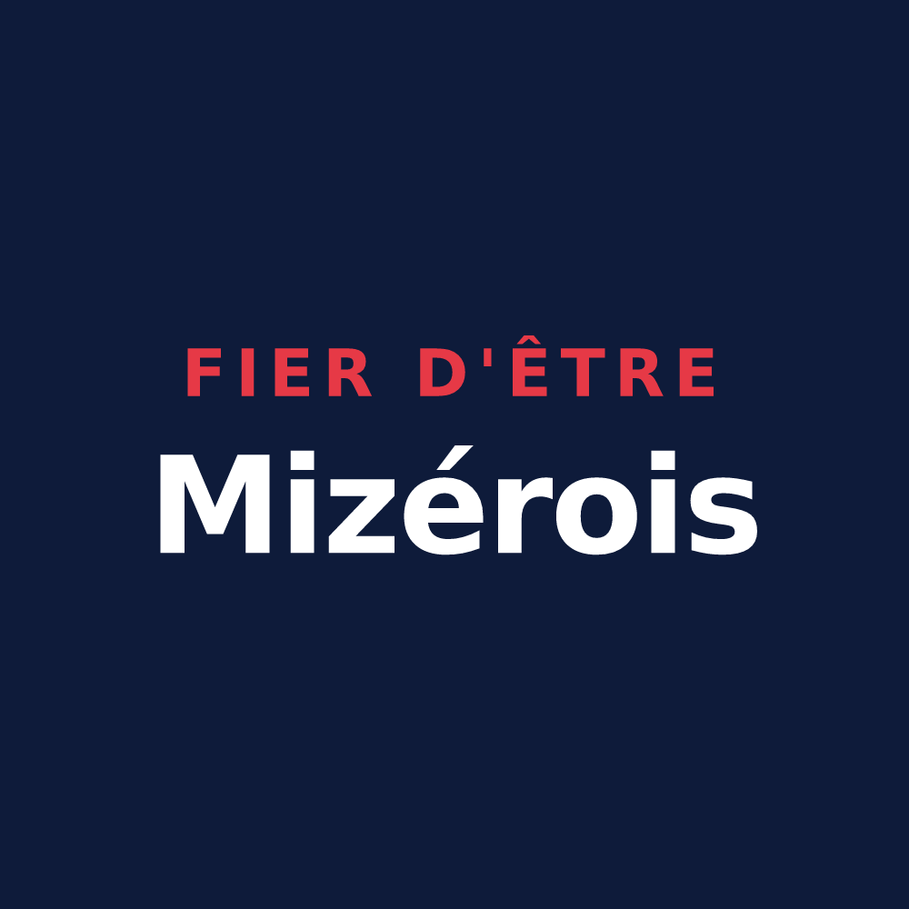 T-shirt « Fier d'être Mizérois » — design pour Mizérieux