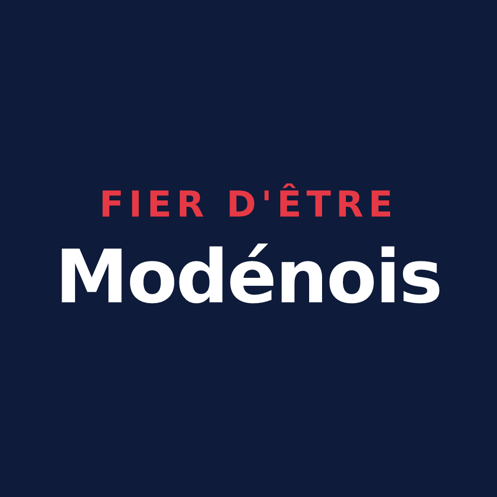 T-shirt « Fier d'être Modénois » — design pour Modène