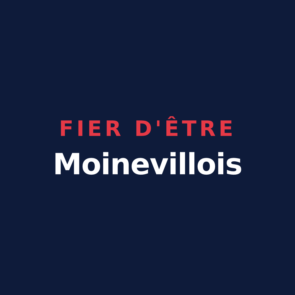 T-shirt « Fier d'être Moinevillois » — design pour Moineville