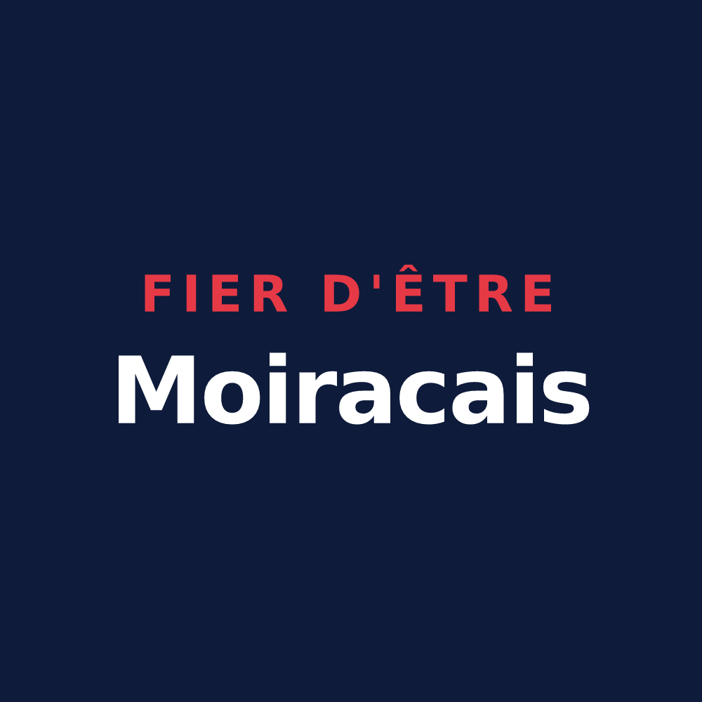 T-shirt « Fier d'être Moiracais » — design pour Moirax
