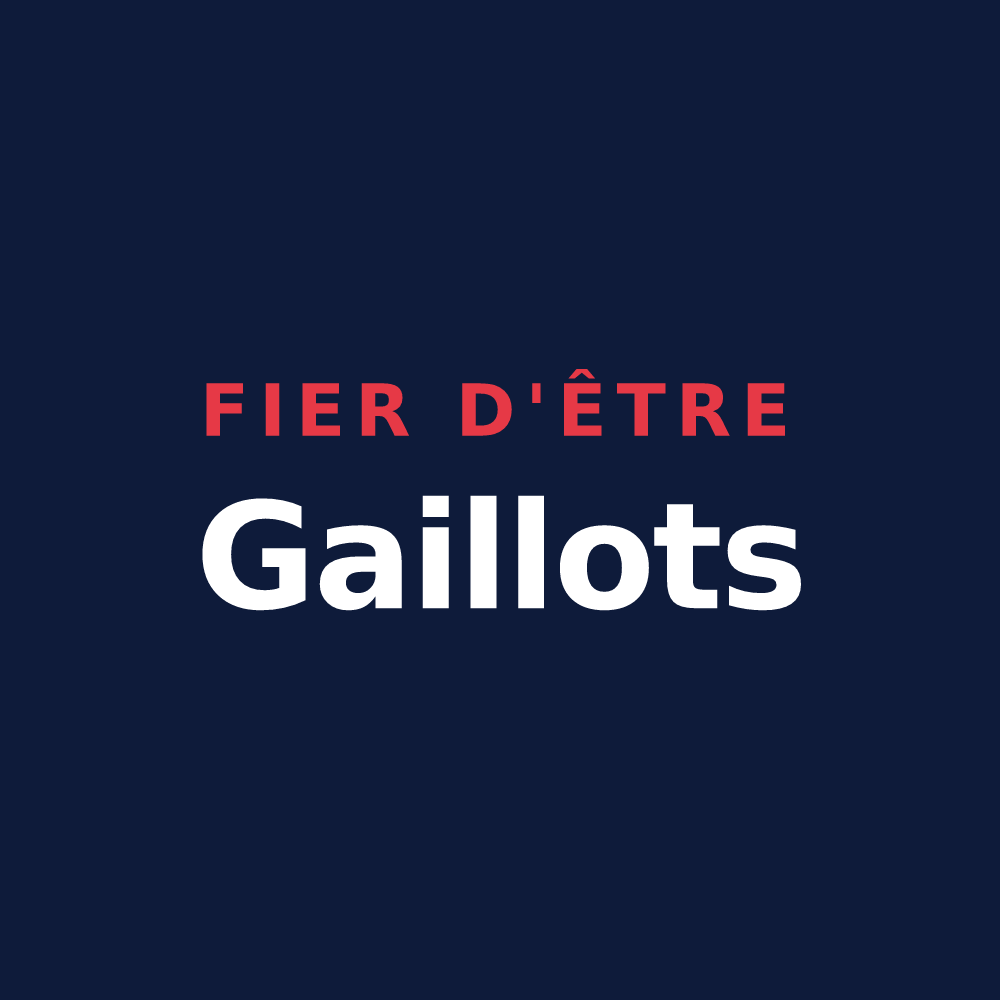 T-shirt « Fier d'être Gaillots » — design pour Moiremont