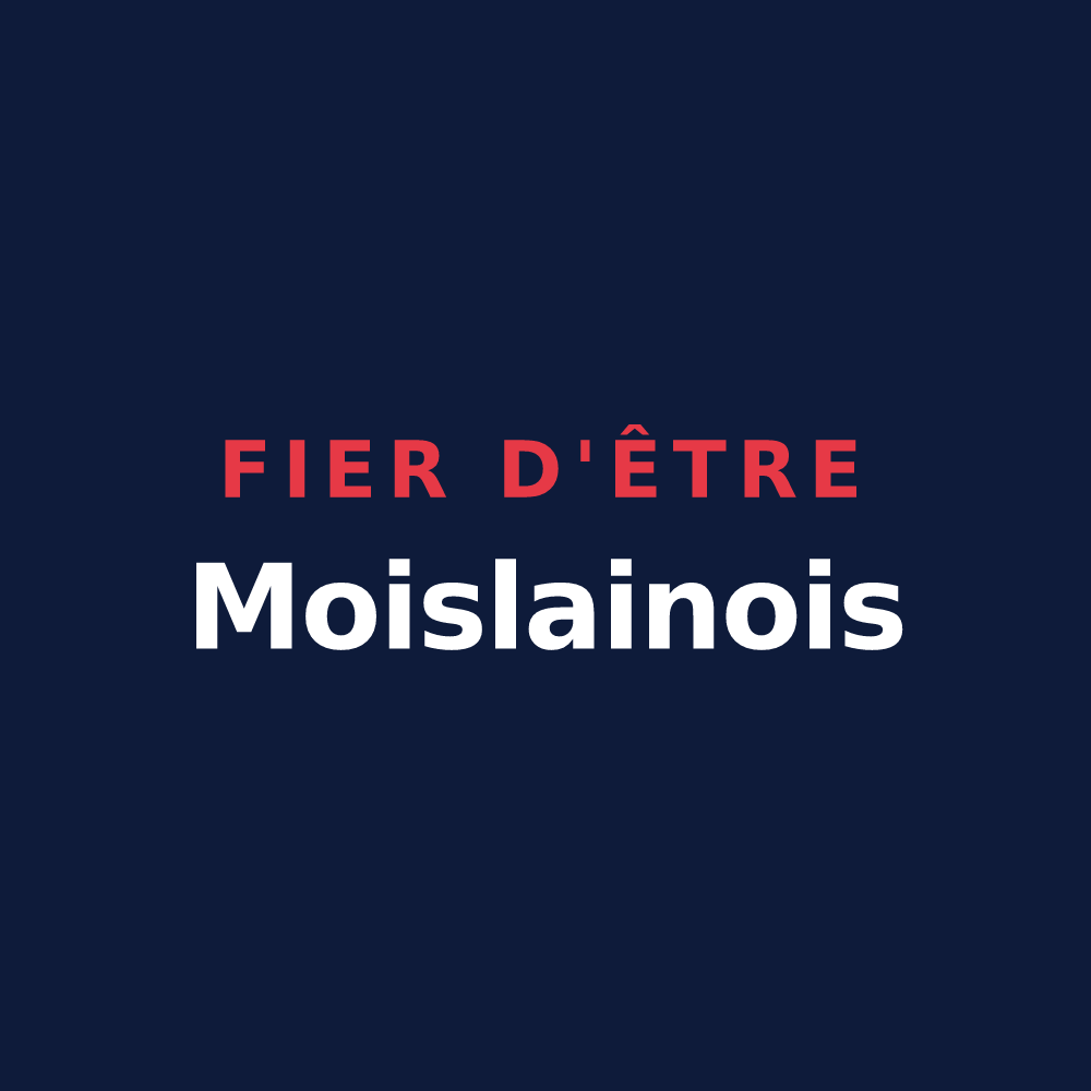 T-shirt « Fier d'être Moislainois » — design pour Moislains