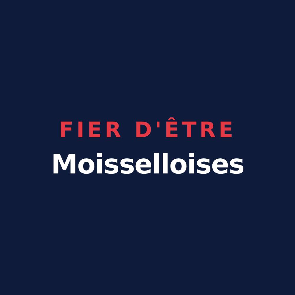 T-shirt « Fier d'être Moisselloises » — design pour Moisselles