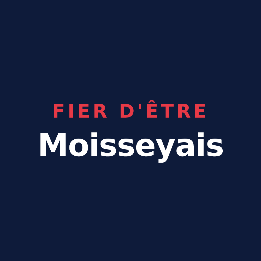 T-shirt « Fier d'être Moisseyais » — design pour Moissey
