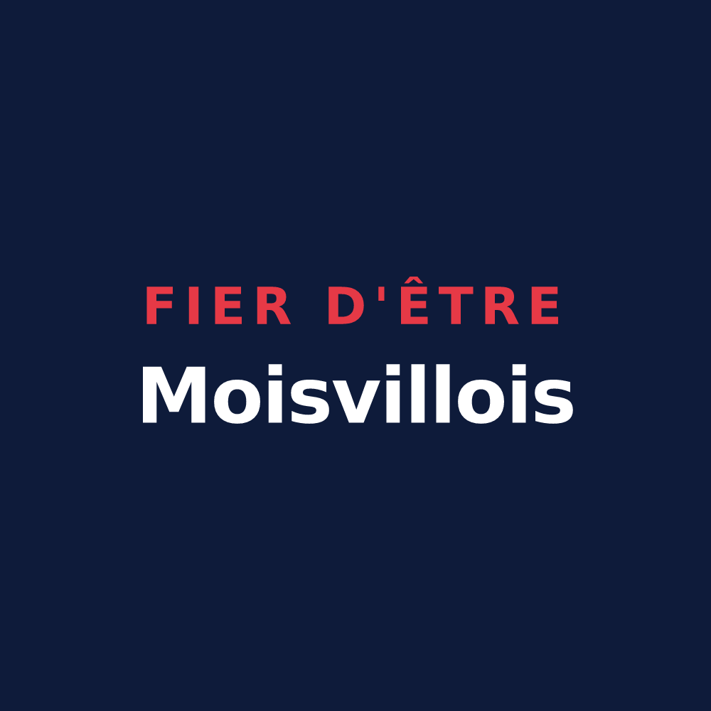 T-shirt « Fier d'être Moisvillois » — design pour Moisville