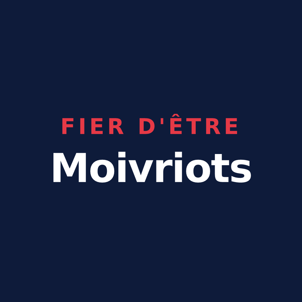 T-shirt « Fier d'être Moivriots » — design pour Moivre