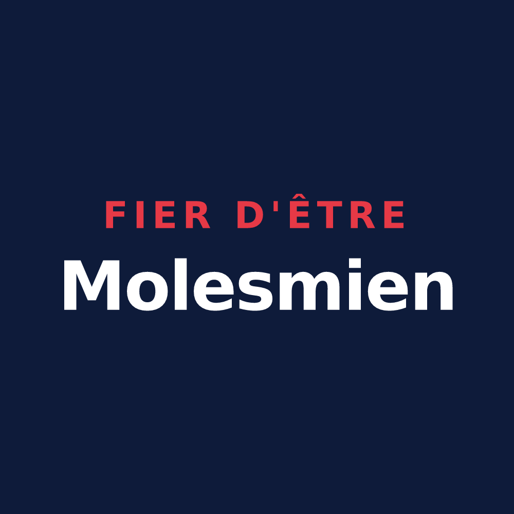 T-shirt « Fier d'être Molesmien » — design pour Molesme