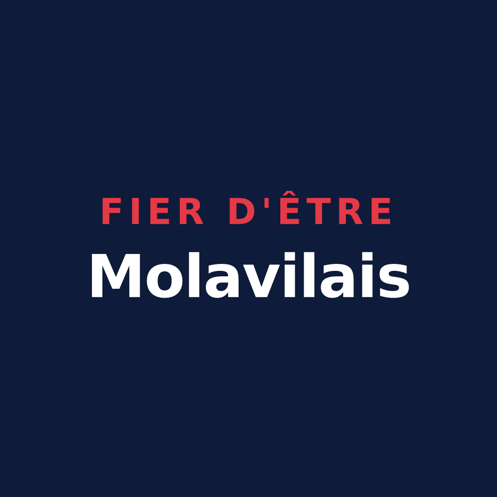 T-shirt « Fier d'être Molavilais » — design pour Molleville