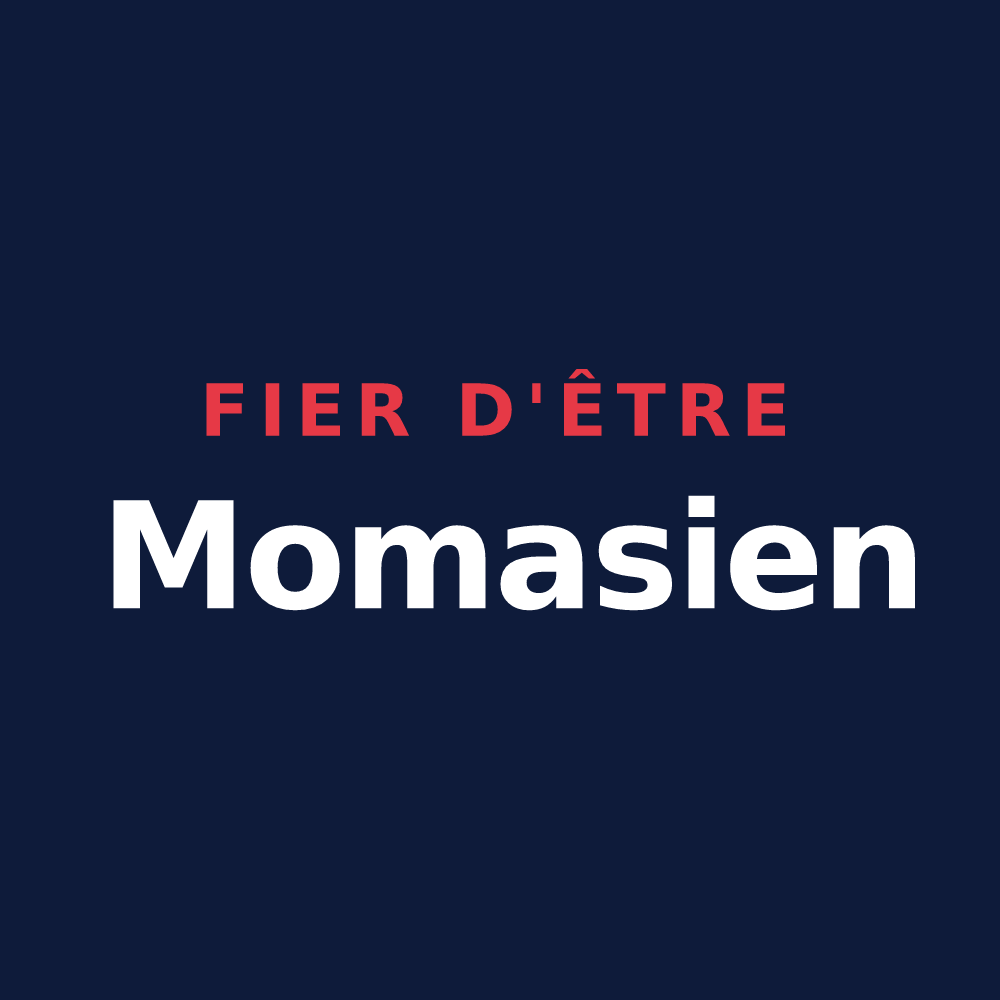 T-shirt « Fier d'être Momasien » — design pour Momas