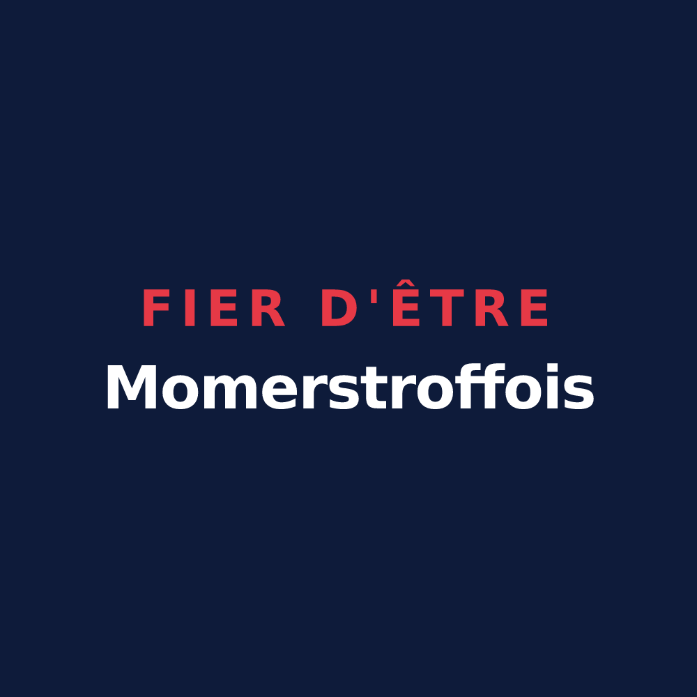 T-shirt « Fier d'être Momerstroffois » — design pour Momerstroff
