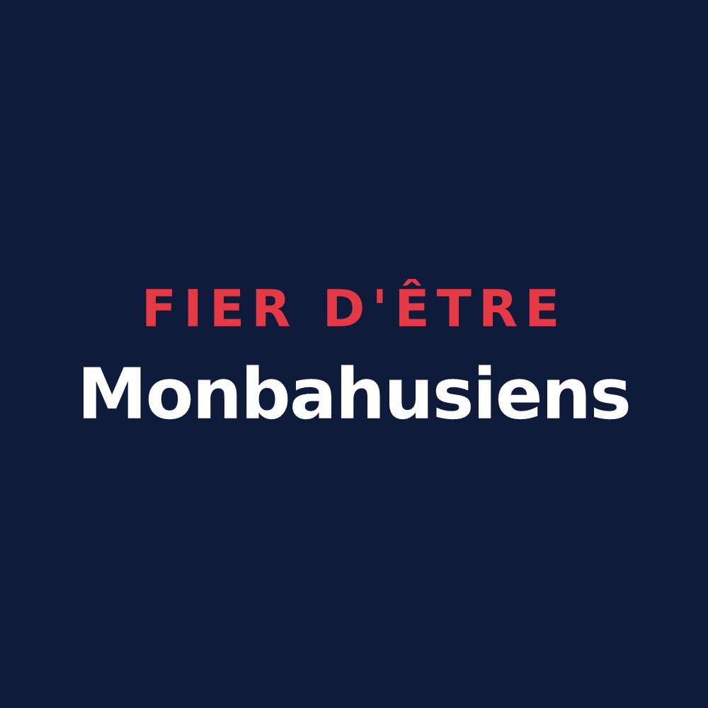 T-shirt « Fier d'être Monbahusiens » — design pour Monbahus