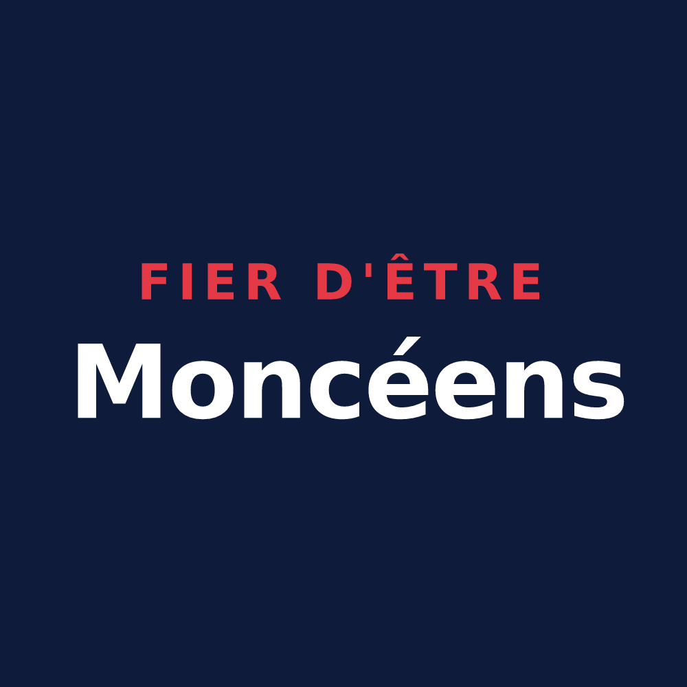 T-shirt « Fier d'être Moncéens » — design pour Monceau-sur-Oise