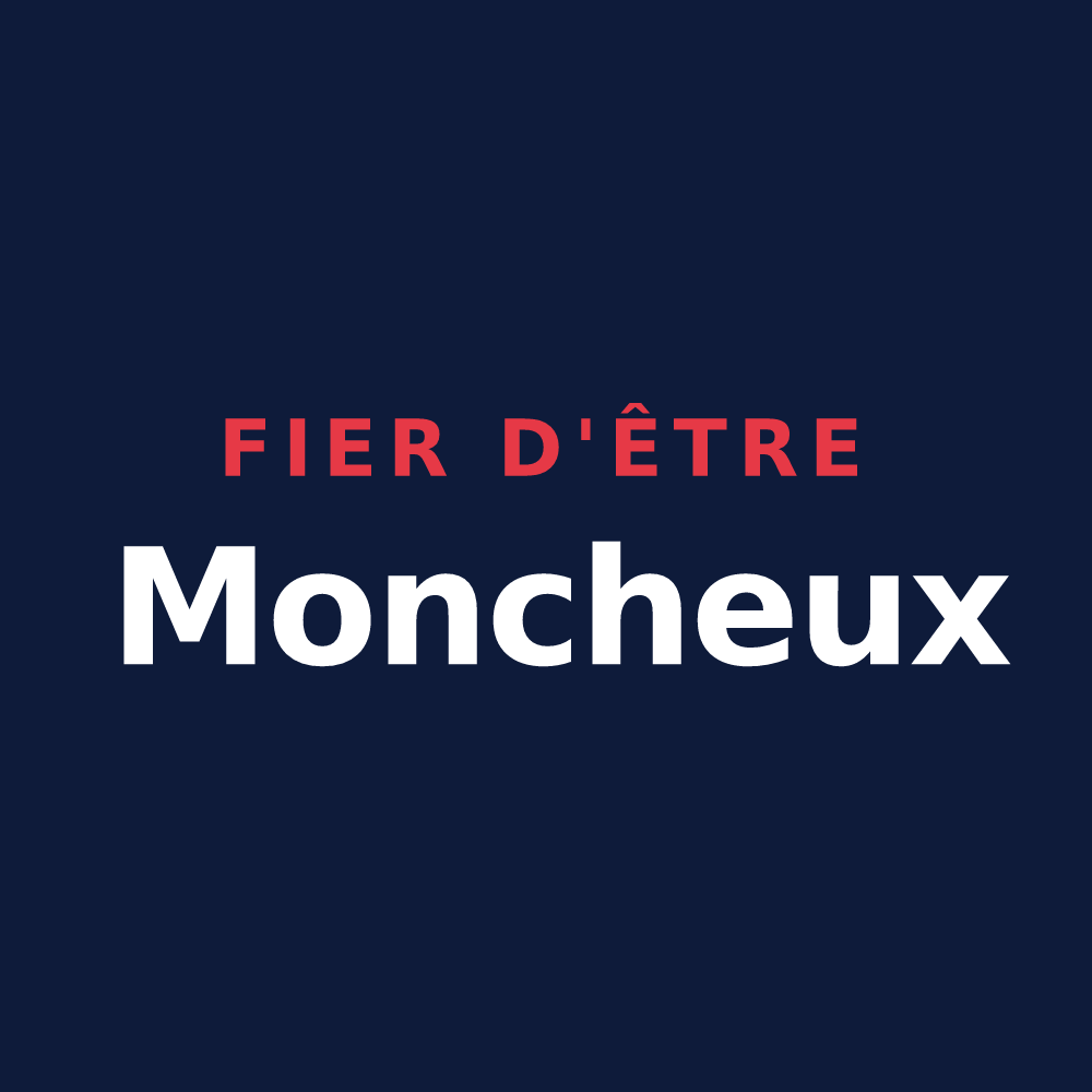 T-shirt « Fier d'être Moncheux » — design pour Moncheux