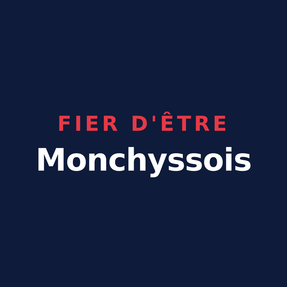 T-shirt « Fier d'être Monchyssois » — design pour Monchy-Saint-Éloi
