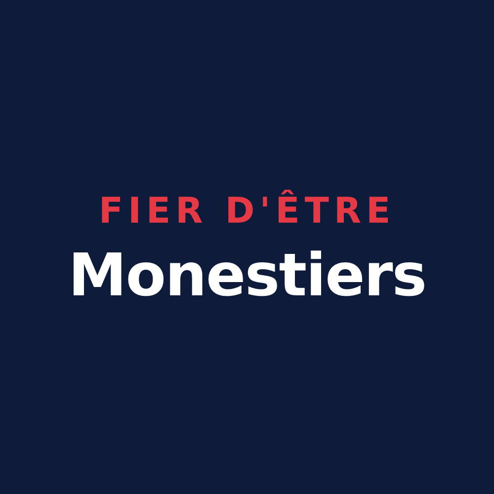 T-shirt « Fier d'être Monestiers » — design pour Monestier